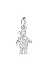 dodo Charm pingouin or blanc 18K diamants 0.10 ct .DODO D10PIPOB/B