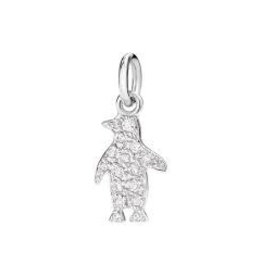 dodo Charm pingouin or blanc 18K diamants 0.10 ct .DODO D10PIPOB/B