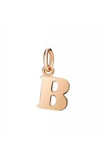 dodo Lettre B  or rose 9K .DODO DLET9/B.