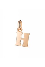 dodo Lettre H or rose 9K DODO DLET9/H