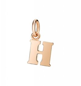 dodo Lettre H or rose 9K DODO DLET9/H