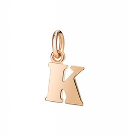 dodo Lettre K or rose 9K DODO DLET9/K