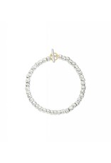 dodo Bracelet kit grains argent 16.5 cm DODO DKB16/3/1 C’est ici que commence l’aventure… parfait pour les charms et les Lettres. Bracelet, grains et aiguille en argent. Anneau brisé en or jaune.