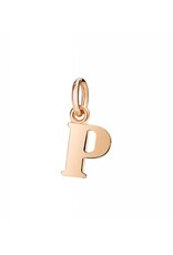 dodo Letttre petit P or rose 9K DODO DLET9P/P
