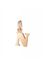 dodo Lettre petit N or rose 9K DODO DLET9P/N