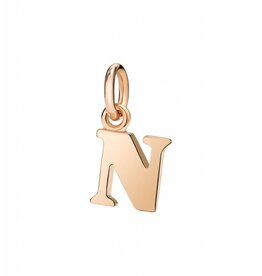 dodo Lettre petit N or rose 9K DODO DLET9P/N