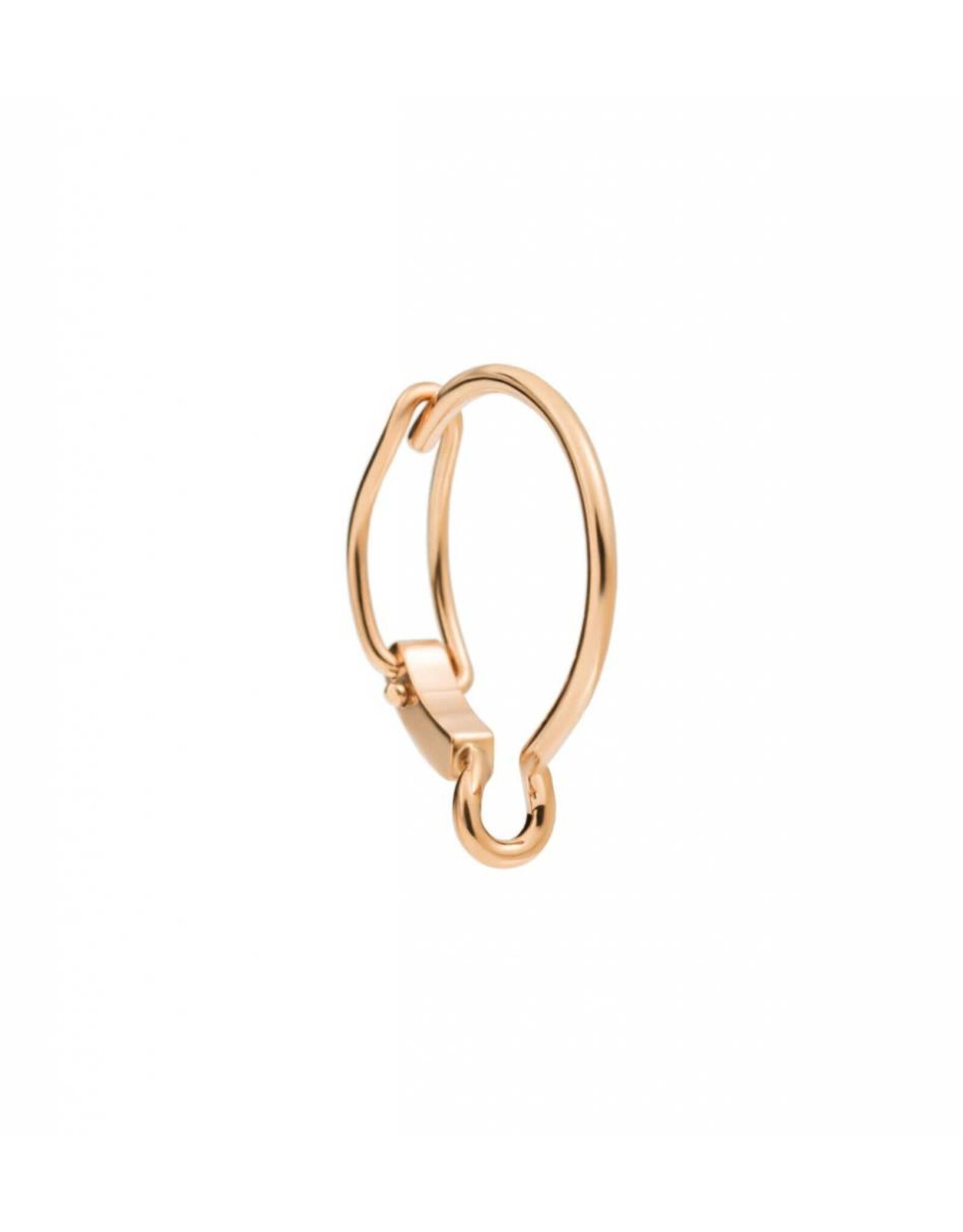 dodo Mono boucle d'oreille en or rose 9K DODO DORPP/9/H. CRÉOLE PETITE Or rose 9 kt € 55 Pourquoi ne pas rajouter un pendentif Dodo, une Lettre ou un Numéro ? Mono boucle d'oreille en or rose 9ct. Vous pouvez insérer un pendentif de votre choix.