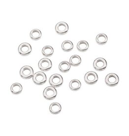 dodo Sachet de 20 rondelles argent DODO DGAG/2/20 Entre deux grains, pour embellir vos créations. Sachet de 20 rondelles en argent.