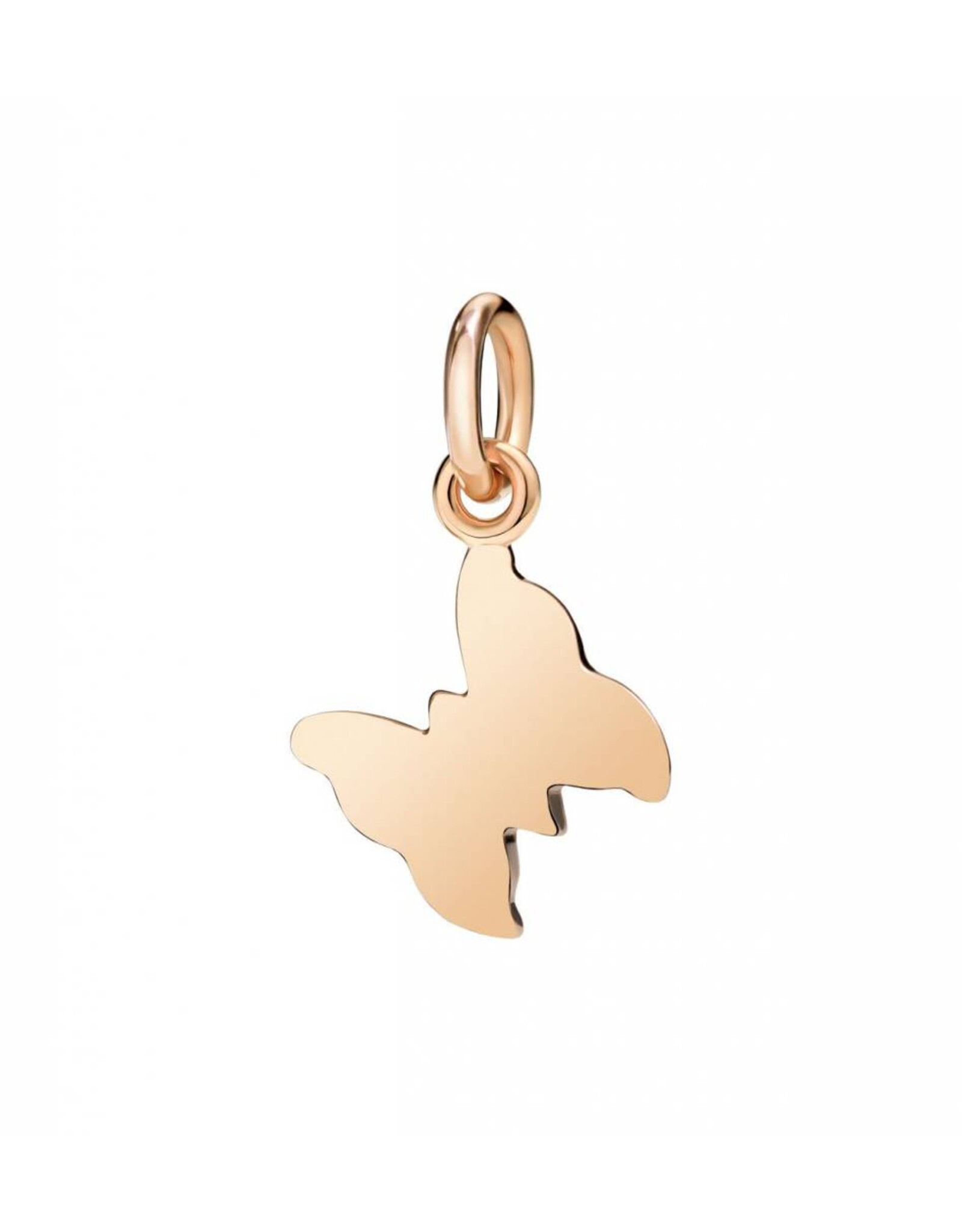 dodo Charm papillon or rose 9K DODO D6FAP/9. Un peu de légèreté suffit à nous faire prendre notre envol. Pendentif en or rose. Cordon noir inclus.