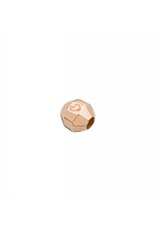 dodo Caillou stopper or rose 9K pour  collier everyday DODO D.SA1P/9. Petit... et tenace. Petit caillou en or rose 9 ct et silicone, à utiliser comme stopper avec la chaîne everyday.