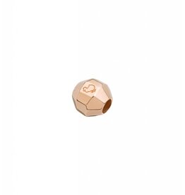 dodo Caillou stopper or rose 9K pour  collier everyday DODO D.SA1P/9. Petit... et tenace. Petit caillou en or rose 9 ct et silicone, à utiliser comme stopper avec la chaîne everyday.