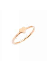 dodo La bague du cœur. Bague en or rose 9 K. DoDo AD12C1/9-59