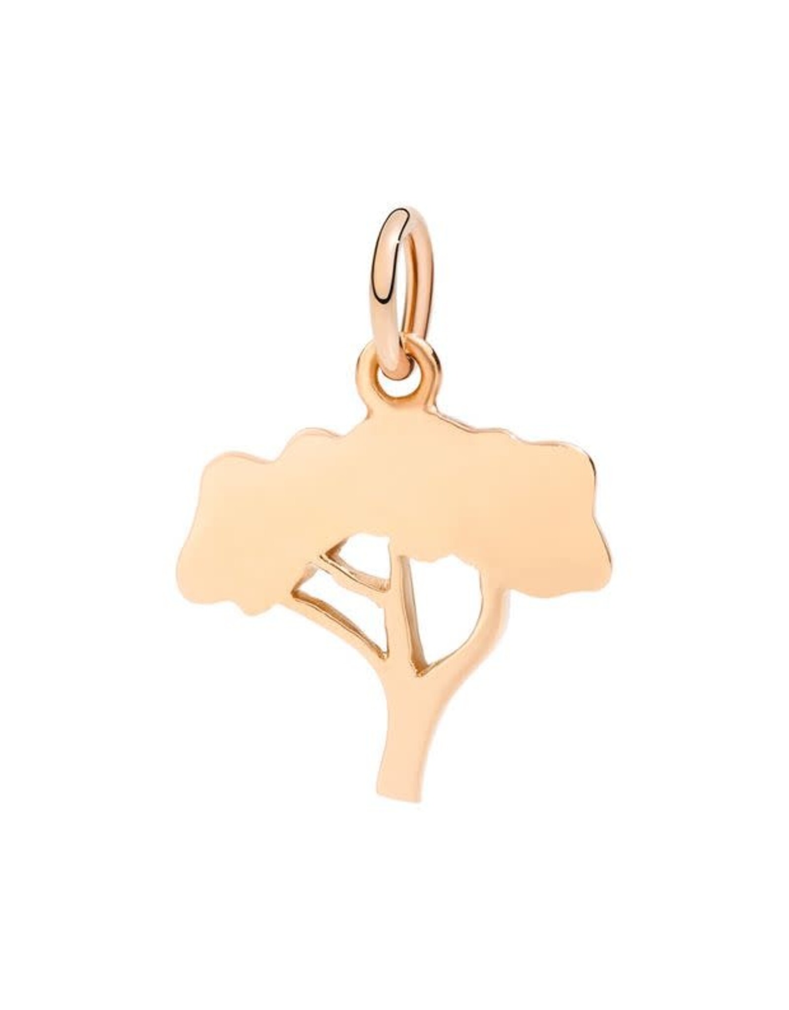 dodo Pendentif arbre en or rose 9 ct. Cordon noir inclus.  http://www.dodo.it/engagement_section Code produit DMTREE/9/K DoDo