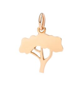 dodo Pendentif arbre en or rose 9 ct. Cordon noir inclus.  http://www.dodo.it/engagement_section Code produit DMTREE/9/K DoDo