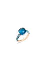 POMELLATO Bg NUDO classique TPZ bleu london + turquoise 54 POMELLATO A.B904O6TLTTB-54