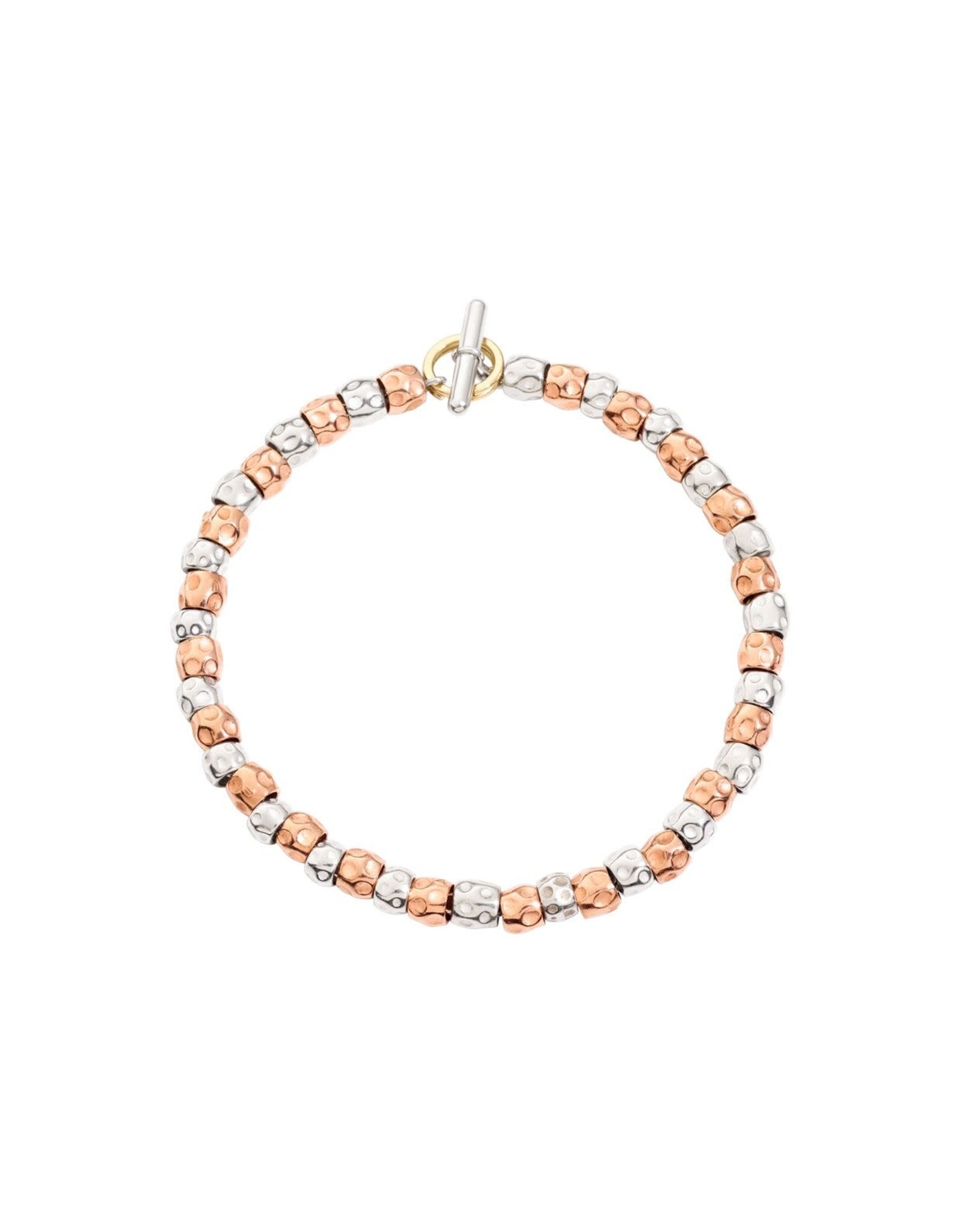 dodo Bracelet kit grains argent et or 18 cm DoDo dkb/3/ag/9/18/k