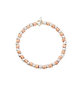 dodo Bracelet kit grains argent et or 18 cm DoDo dkb/3/ag/9/18/k