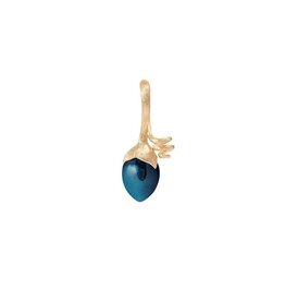 Pendentif Lotus sprout Tpz blue london LYNGGAARD