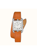 HERMES S.A Cape Cod PM acier dt orange HERMES