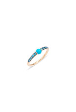 POMELLATO Bg MNM turquoise 10 zircons 52 POMELLATO A.B909O7ZRCTU-52