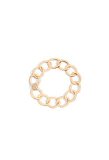 POMELLATO Br BRERA or rose diamants bruns 17 cm POMELLATO B.B910/BRO7/17