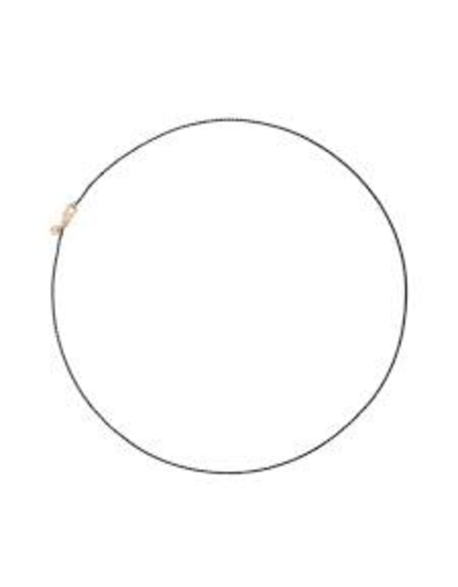 dodo Collier argent PVD noir fermoir or rose 9K 45 cm DODO DG9/AN/45