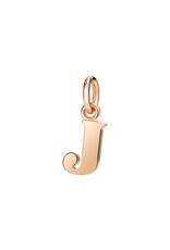 dodo Pen lettre J  L or rose 9K DODO