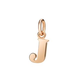dodo Pen lettre J  L or rose 9K DODO