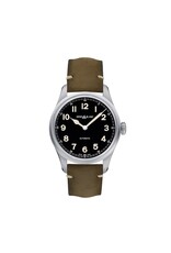 MONTBLANC 1858 40 mm auto cadran noir bracelet vert MONTBLANC