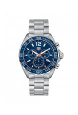 Tag Heuer Formula 1 chrono cadran bleu bracelet acier CAZ1014.BA0842
