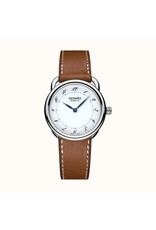 HERMES S.A arceau 28 mm boite en acier HERMES