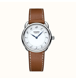HERMES S.A arceau 28 mm boite en acier HERMES