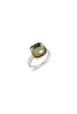 POMELLATO Bg NUDO grande prasiolite diamants 54 POMELLATO A.B401/B9O6PA-54
