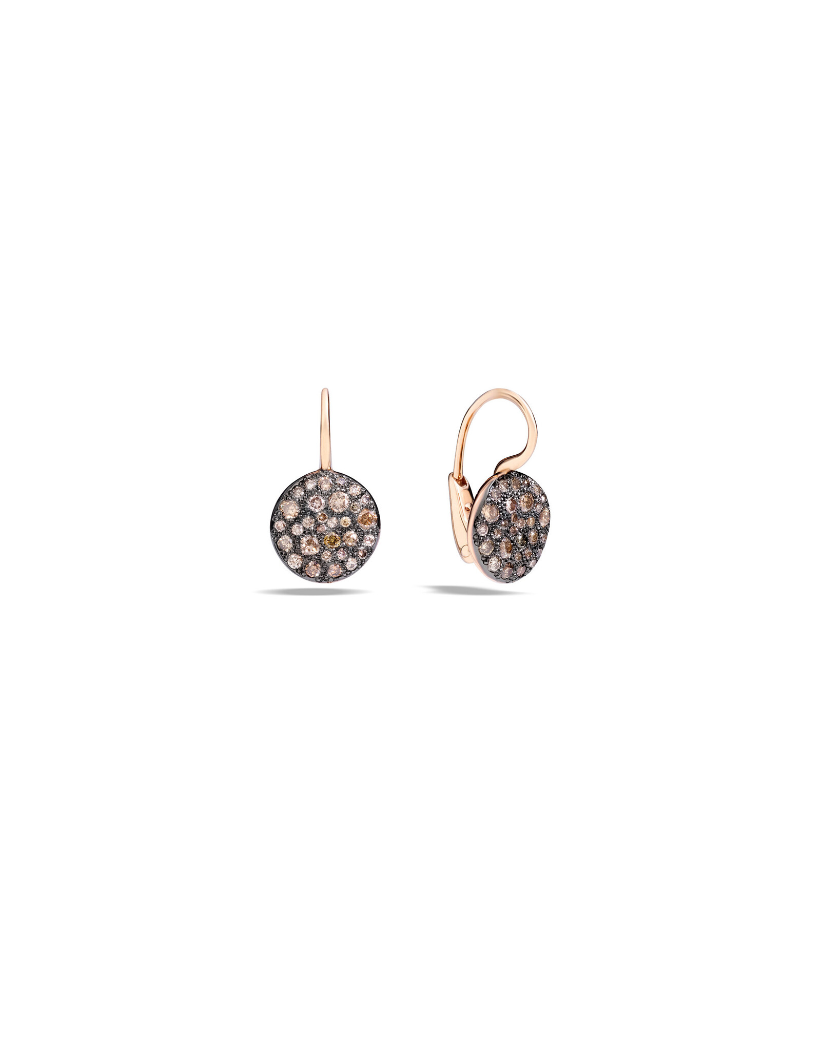 POMELLATO Bo Sabbia dormeuse diamants bruns 0.39 ct POMELLATOO.B204HMO7BR