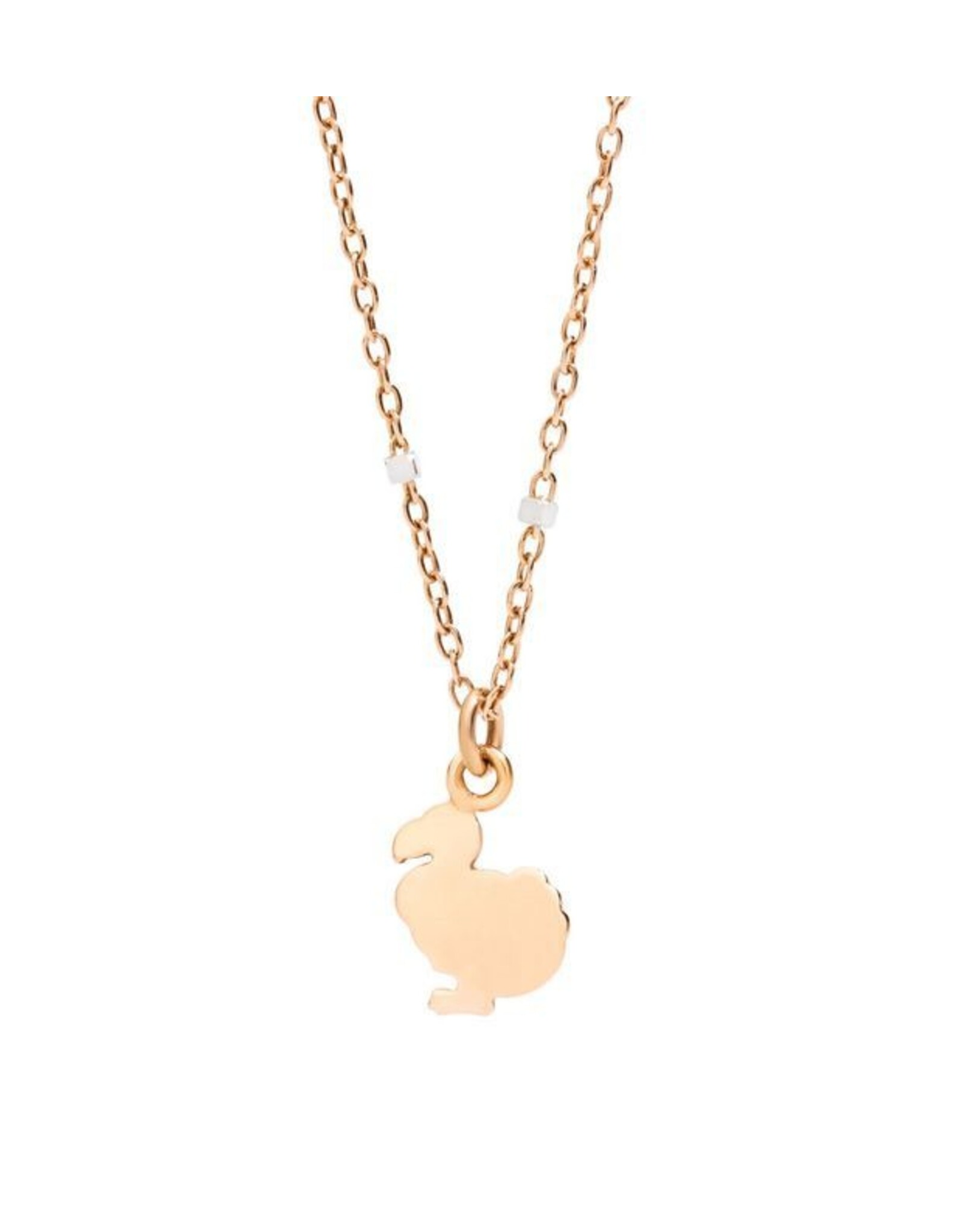 dodo Mini collier DoDo or rose DCLLP/DOPP/9/K