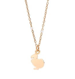dodo Mini collier DoDo or rose DCLLP/DOPP/9/K