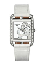 HERMES S.A Cape Cod GM chantilly cadran nacre et brillants HERMES