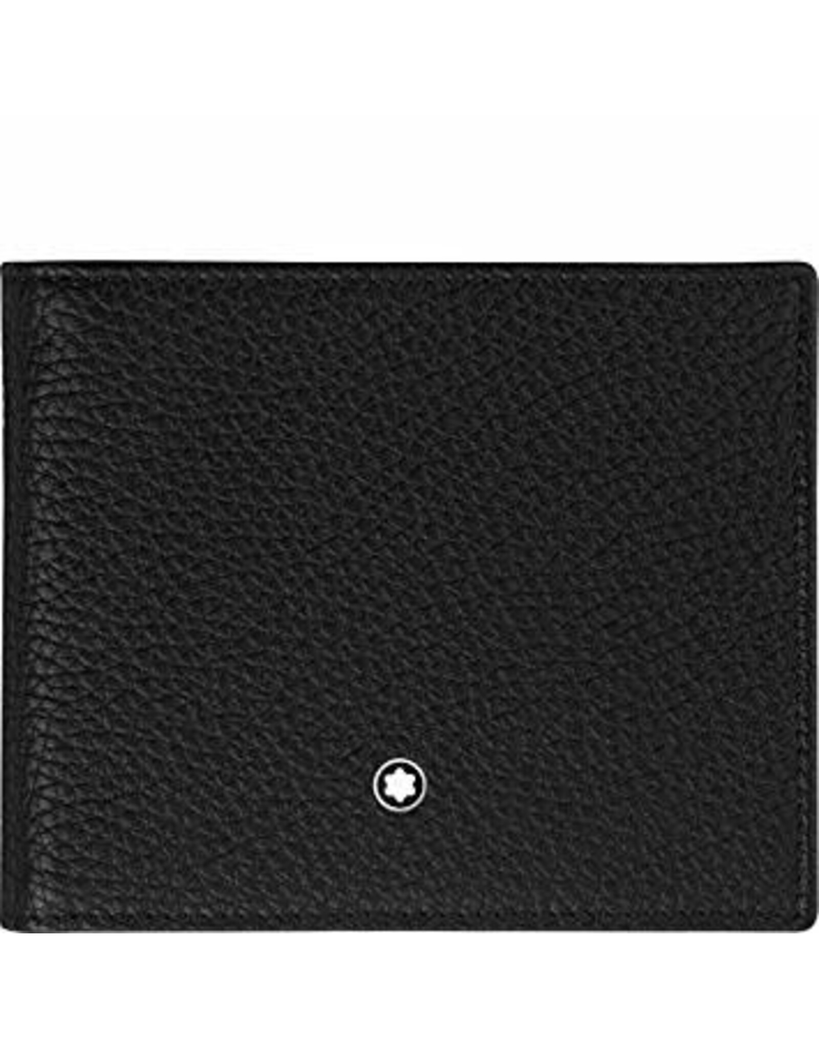 MONTBLANC Wallet soft grain 9cc pocket black MONTBLANC