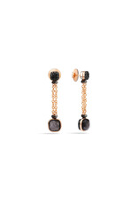 POMELLATO Bo NUDO pendantes obsidiennes diamants noirs POMELLATO O.B905/BB/O6/OS