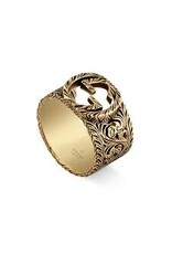 GUCCI Bg interlocking 12 mm  or jaune 55 GUCCI