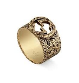 GUCCI Bg interlocking 12 mm  or jaune 55 GUCCI