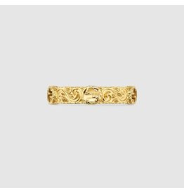 GUCCI Bg INTERLOCKING G 4 mm or jaune 54 GUCCI