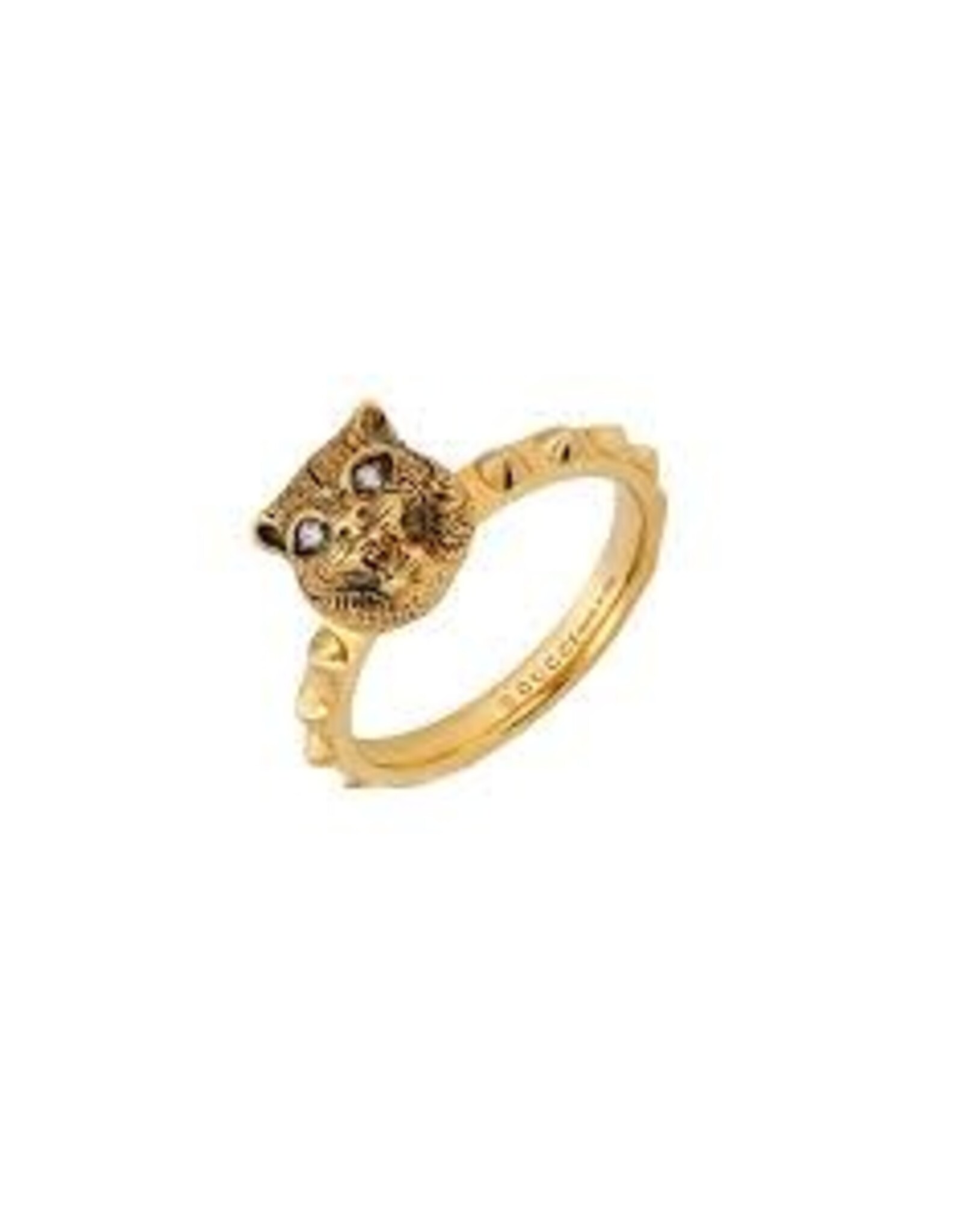 GUCCI Bg LMDM feline or jaune et brillants 57 GUCCI