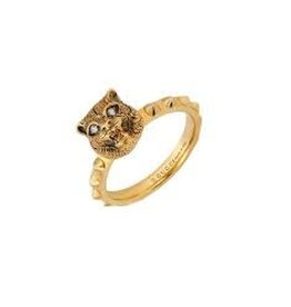 GUCCI Bg LMDM feline or jaune et brillants 57 GUCCI