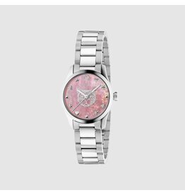 GUCCI G-TIMLESS SM pink MOP & CAT GUCCI
