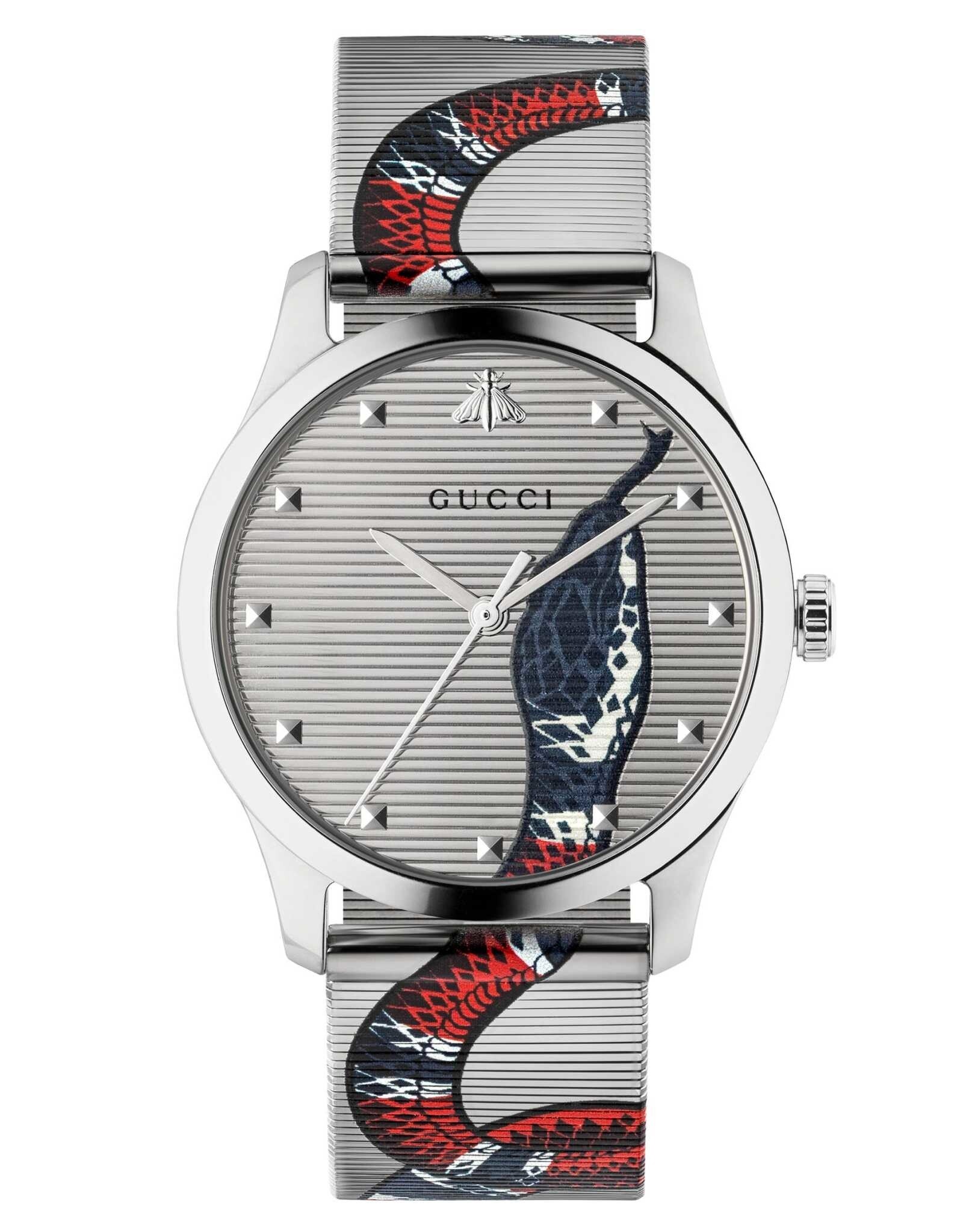 GUCCI G-TIMELESS MD cadran et bracelet serpent GUCCI