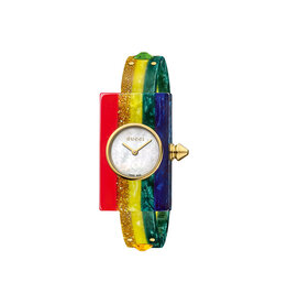 GUCCI 143SM WHITE MOP/rainbow resin GUCCI
