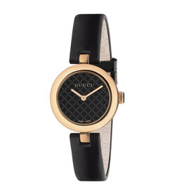 GUCCI DIAMANTISSIMA SM27 BLACK plaqué rose GUCCI