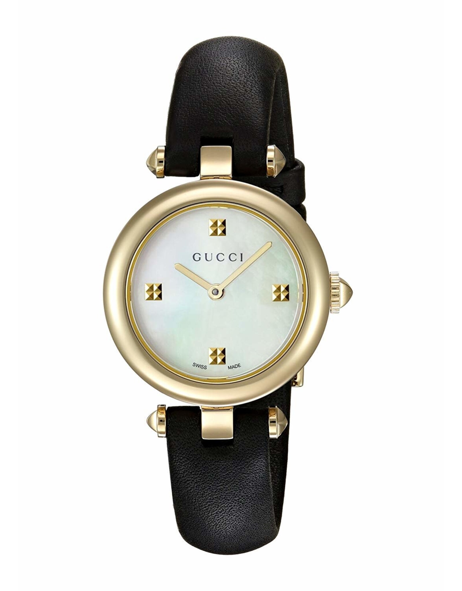 GUCCI DIAMANTISSIMA SM 27 nacre plaqué or GUCCI