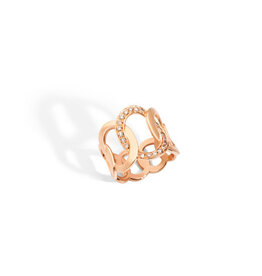 POMELLATO Bg BRERA or rose 20 diamants bruns 54 POMELLATO A.B910/BR/O7-54
